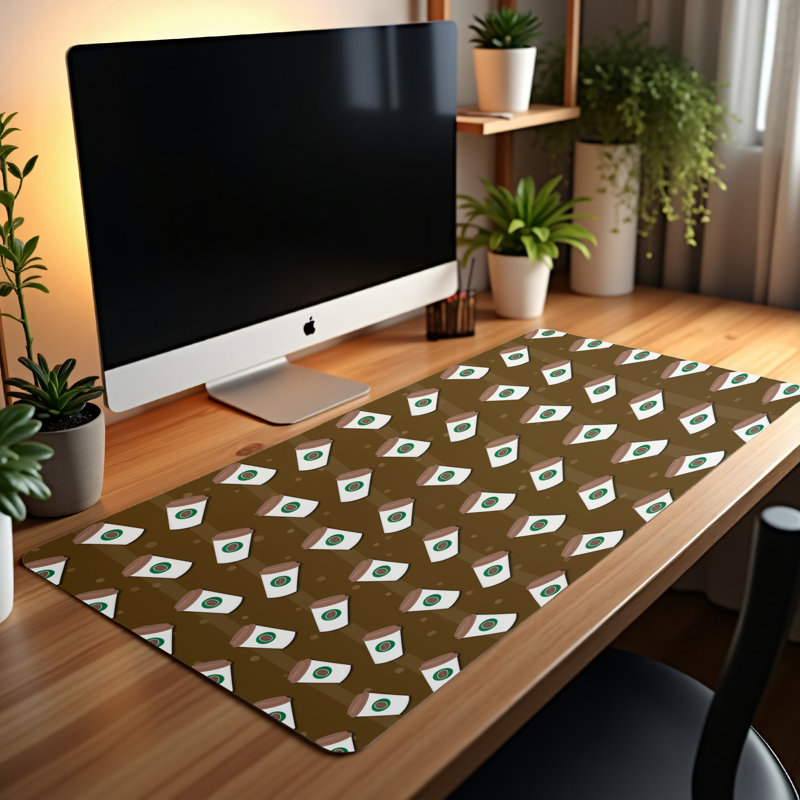 Polyester Desk Pad, 23.6x13.8