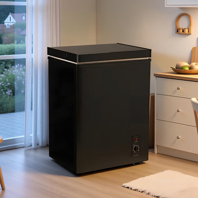Congélateur coffre de 3,5 pieds cubes avec commandes de température réglables avec paniers suspendus (commande électronique de -0,4 ° F à 32 ° F), congélateur de porte supérieure ouverte