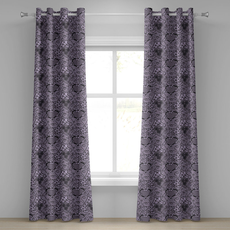 Rideau décoratif à œillets 50 po Astoria Grand Gothic, L 50 po x L 108 po