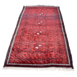 One-of-a-Kind 3'10" X 7'7" Hand Knotted Area Rug