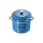 Le Creuset Enamel On Steel Blue Crab Stockpot, 16qt. Light Marseille