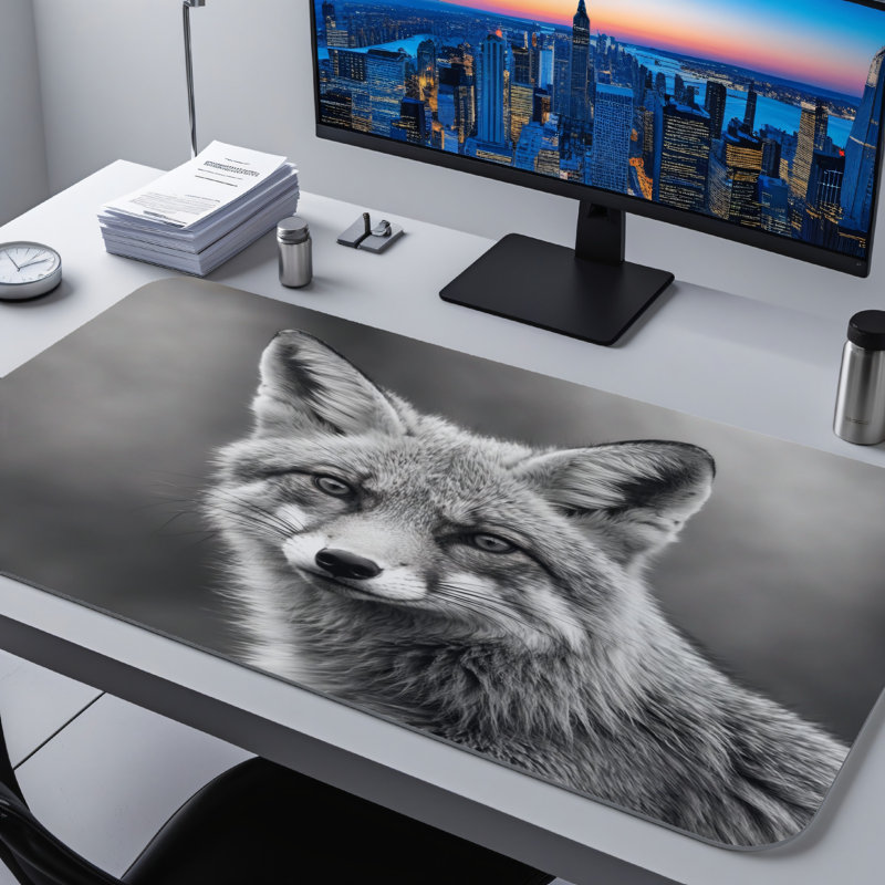 Polyester Desk Pad, 31.5x15.5