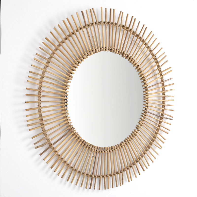 Sainsbury Rattan Mirror