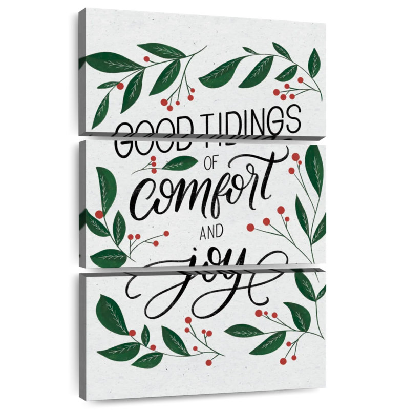 Kema Christmas Sayings IV, 45" H x 28" W