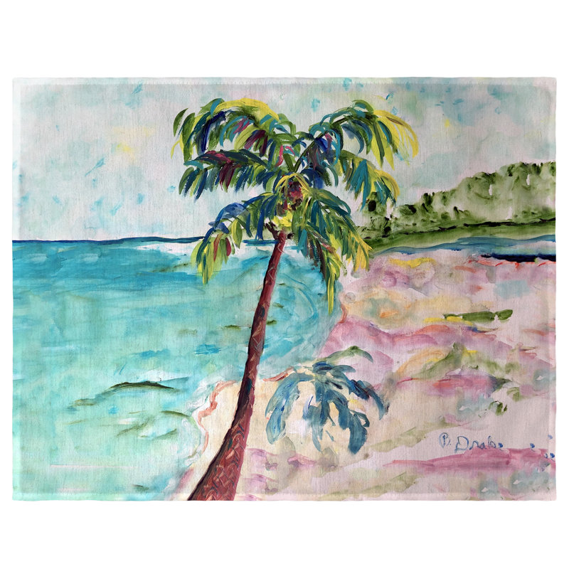 Ensemble de 4 napperons Palm & Coast