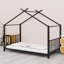 Lit plateforme en métal-713288650