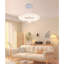 Lustre en grappe moderne en forme de nuage avec lumière DEL