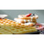 GEEPAS Waffle Maker | 4 Slice Non-Stick Electric Belgian Waffle iron Machine | 1100W, Adjustable Temperature Control | Deep Cooking Plates | Square Belgian American Sweet Savoury Waffle Iron | Black