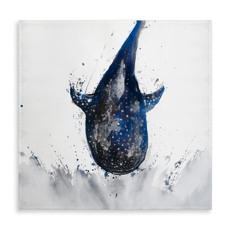 Shark Whale Blue Marine Tablecloth | Indoor Outdoor Decor