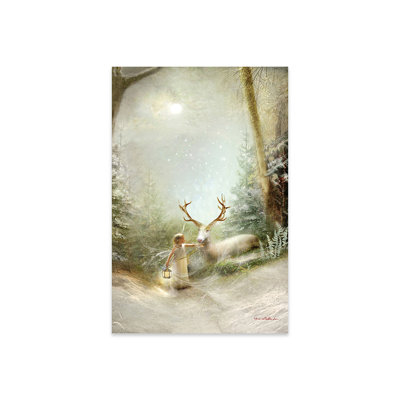 Foggy Christmas Eve, impression sur verre acrylique