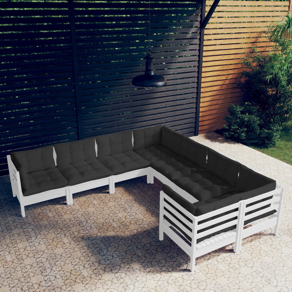 Gartenecksofa Huberto mit Kissen