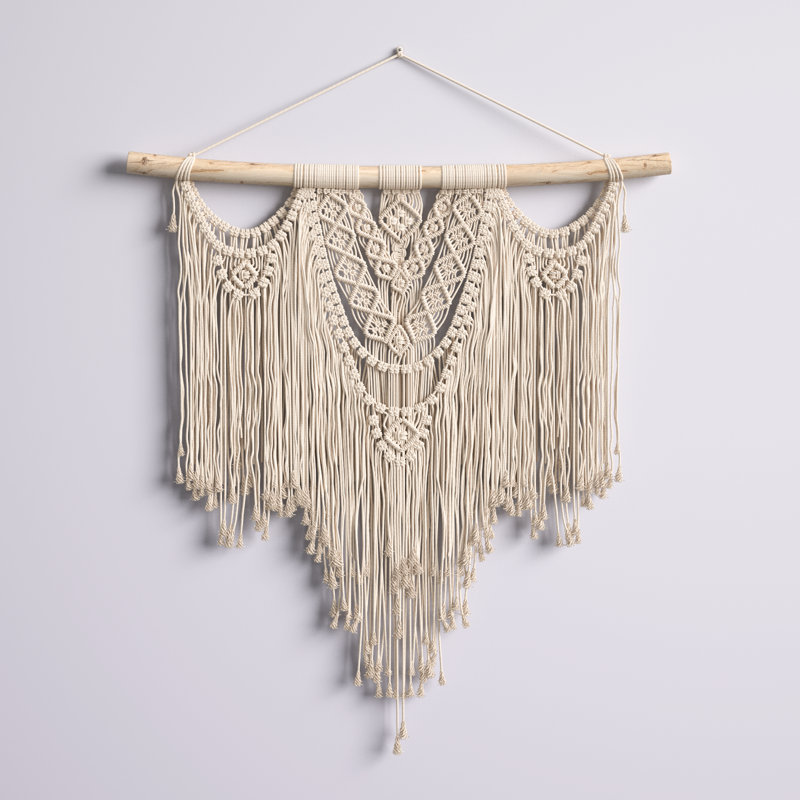 Suspension murale en coton