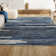 Baumgardner Modern Berber Stripe Cream/Navy Rug