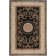 Tapis oriental noir Jordan