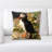 Birds Microsuede Throw Pillow