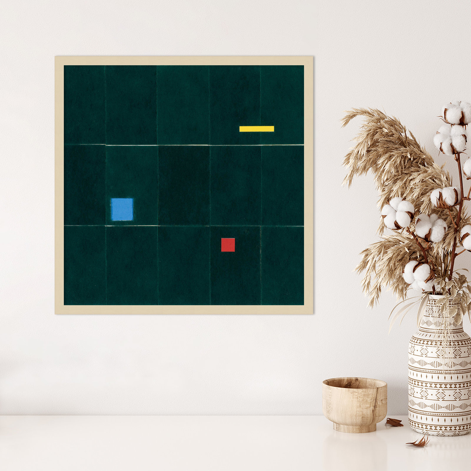 Kitchen Scourers Print by Alex Dunn, Brown, 25" H x 25" W x 1" D