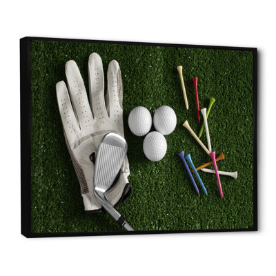 Ensemble de golf collage - salon de golf mural