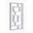 Fantastic Geometric Cubed Rectangular bookcase, White-33651348-107384064