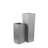 Pangea Home Indoor Planter – Modern Indoor Metal Plant Stand - Tall 48" Height - Fully Assembled for Indoor Plants - Silver Planter-30898081-30898085