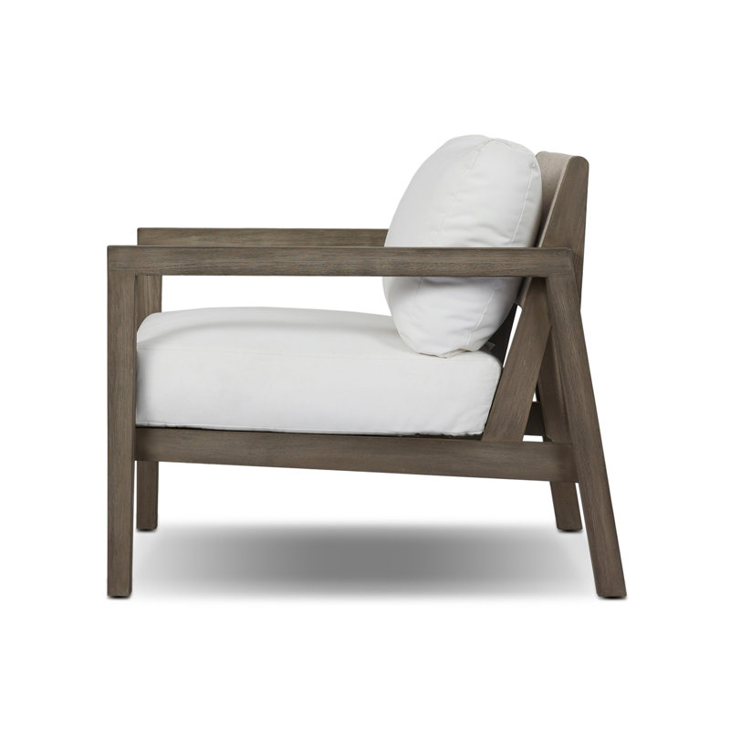 Nilson Outdoor Teak Lounge Chair