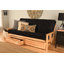 Le cadre de futon double Stratford comprend des tiroirs de rangement et un matelas-763104899-692617383-675363571