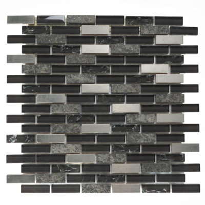 Carrelage mosaïque mixte brique 5/8 × 2