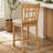Light Oak 5-Piece Oval Counter Height Dining Set