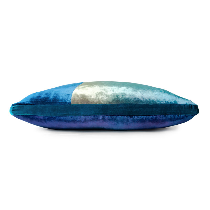 Square Pillow Cover & Insert, Peacock, Square 22"