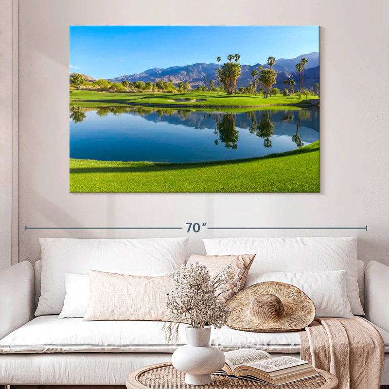 Sireci California Golf Course, 34" H x 51" W