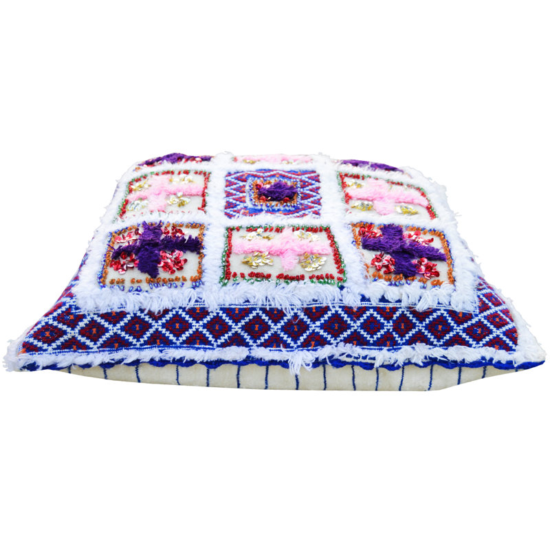 Coussin décoratif, H 17 po x l 19 po