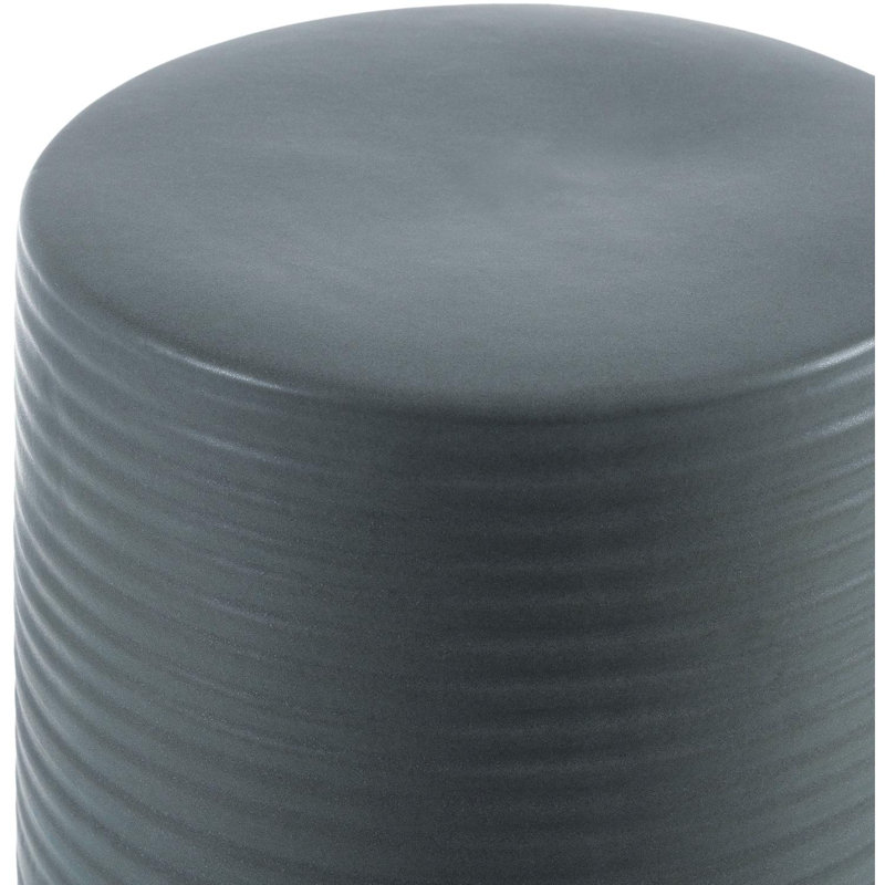 Terraza Accent Stool, Gray/Khaki