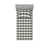 Charcoal Gray/Eggshell Geometric is out of stock