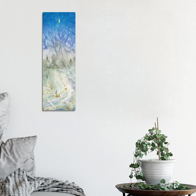Pulled By The Current I by Stephanie Law - Wrapped Canvas Panoramic Gallery-Wrapped Canvas Giclée