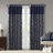 Jacquard Curtain Panel Pair(2 Pcs Window Panels)