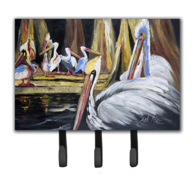 Porte-laisse pelicans et crochet à clé