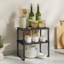 Ensemble de 2 organisateurs de tablettes extensibles, comptoir de cuisine et support à épices pour garde-manger et armoire-1336155205-1336155211