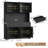 🎨💡Color Your Kitchen: 8-Door Baker's Rack with Fully Adjustable Smart LED Lights & Charging Station-188885955