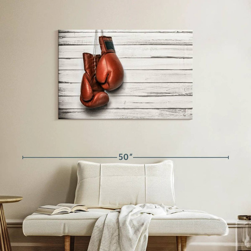 Gants de boxe Sirci rouge foncé, H 26 po x l 39 po