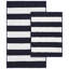 Ensemble de tapis de bain 2 pièces en nylon et polyester avec envers antidérapant Ronning Beach-769611556