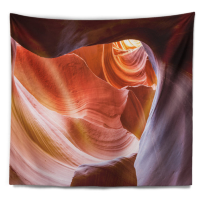 Tapisserie paysage paysage canyon antilope, H 50 po x l 60 po