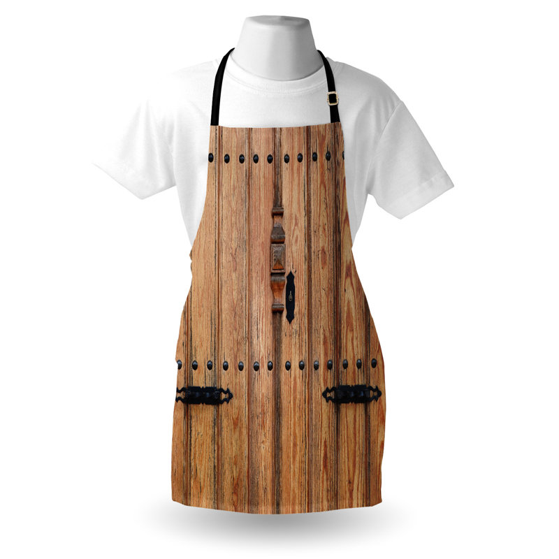 No Pattern Bib Apron