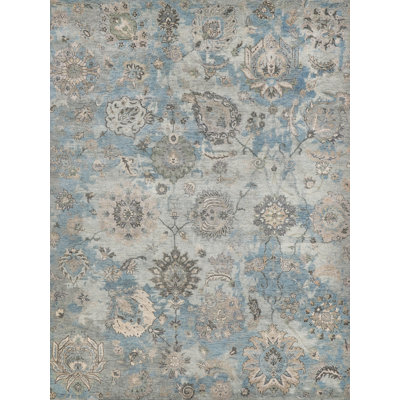 Essex Wool Damask Indoor Rug