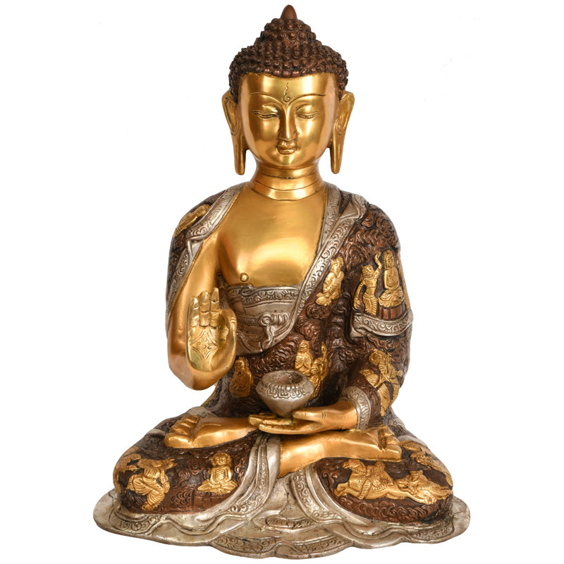 Bouddha prêchant, Doré