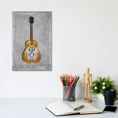Gretsch Sho-Bro Spanish, 1970 by Mark Rogan - Wrapped Canvas Print