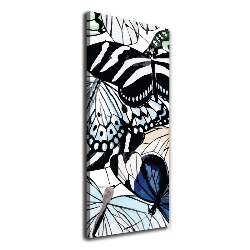 Butterflies - Wrapped Canvas Print