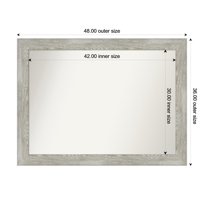 Miroir mural Dazion, 36 po x 48 po