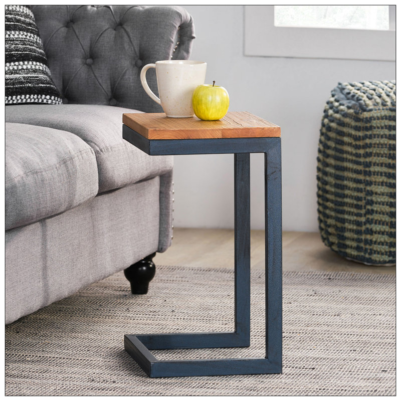 ACCENT TABLE-SMALL, 19" H x 12.75" W x 10.25" D