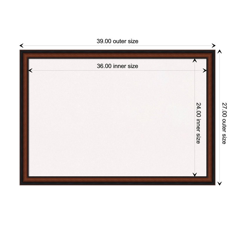 Wall Cork Small - 2' - 4' Bulletin Board, 27" x 39"