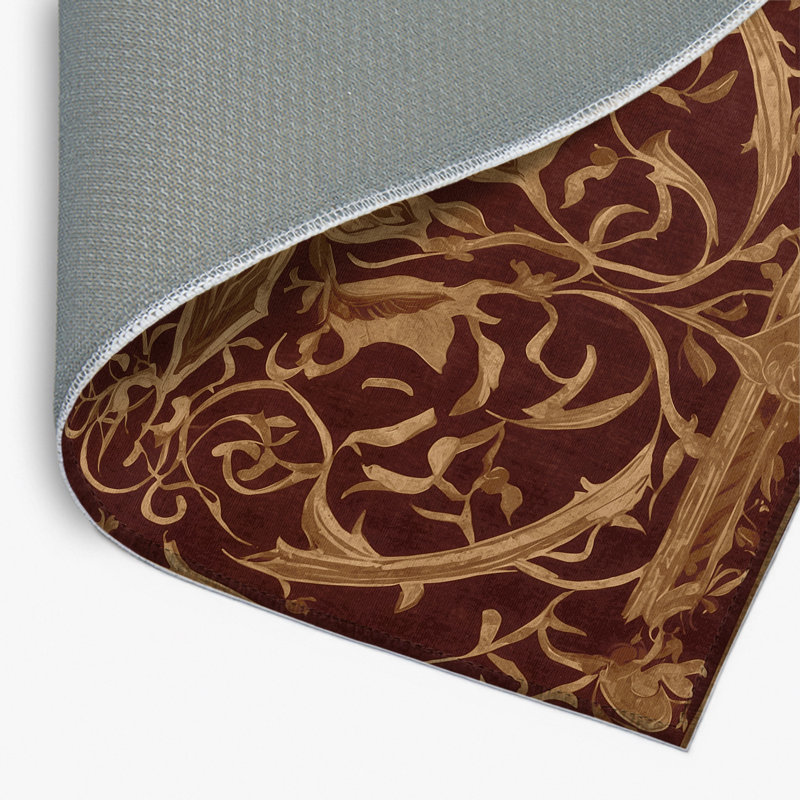 Tapis intérieur et extérieur Mythic Labyrinth, Rectangulaire 2 pi x 3 pi