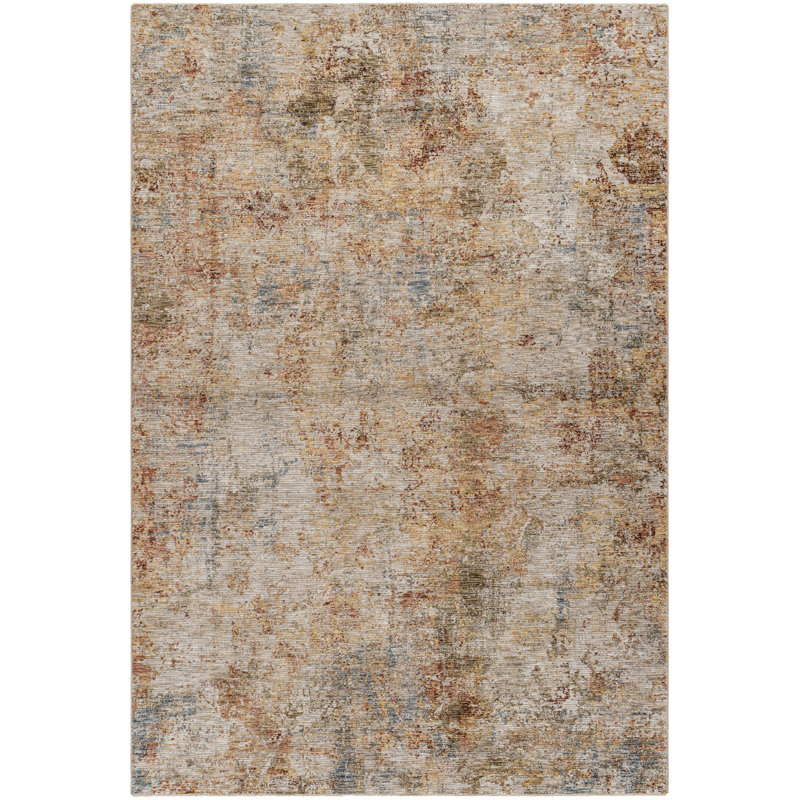 Abstract Indoor Rug, Rectangle 2' x 3'